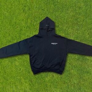 Essentials Classic Black Hoodie